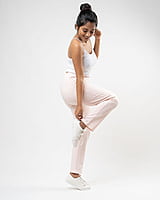 Pink - Organic Cotton Straight Fit Pants