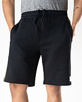 Black & Green - Organic Cotton Casual Shorts For Men Black & Green - Organic Cotton Casual Shorts For Men