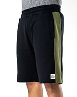 Black & Green - Organic Cotton Casual Shorts For Men Black & Green - Organic Cotton Casual Shorts For Men