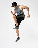 Black & Green - Organic Cotton Casual Shorts For Men Black & Green - Organic Cotton Casual Shorts For Men