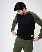 Grey & Black - Organic Cotton Sweatshirt Grey & Black - Organic Cotton Sweatshirt