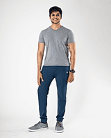 Ocean Blue - Organic Cotton Athleisure Joggers Ocean Blue - Organic Cotton Athleisure Joggers