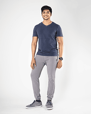Grey Joggers For Men