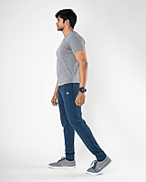 Ocean Blue - Organic Cotton Athleisure Joggers Ocean Blue - Organic Cotton Athleisure Joggers